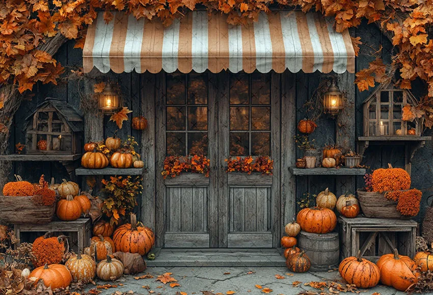 Mehofond التصوير خلفية الخريف الخريف الحصاد أوراق القيقب اليقطين متجر الاطفال عيد ميلاد صورة ديكور خلفية استوديو الصور