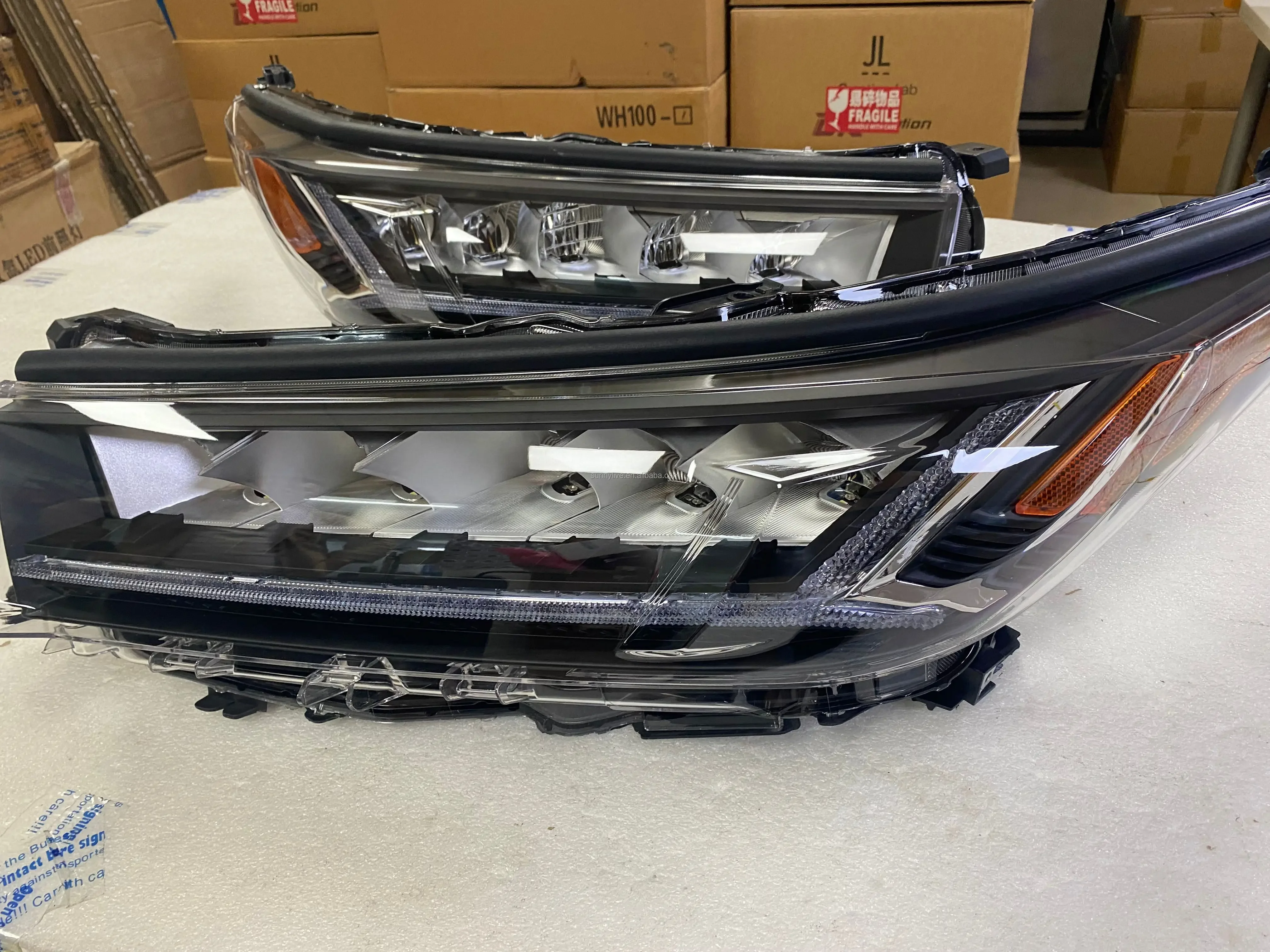 AirowSequential Kluger SE XLE LE 2016 2017 2018 2019 LED Headlights For Toyota For Highlander