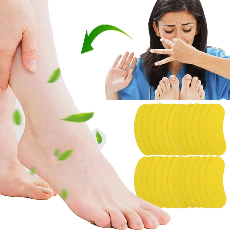 Shoes Odor Remover Deodorant Patch Lemon Athlete\'s Foot Soothing Insole Stickers Antibacterial Antiperspirant Foot Care