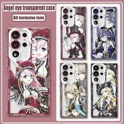 Hot Game Genshin Impact Clear Case For Samsung A73 A72 A71 A55 A52 A51 A50 A42 A35 A33 A32 A31 A30 A24 A23 A22 A13 A05 5G Cover