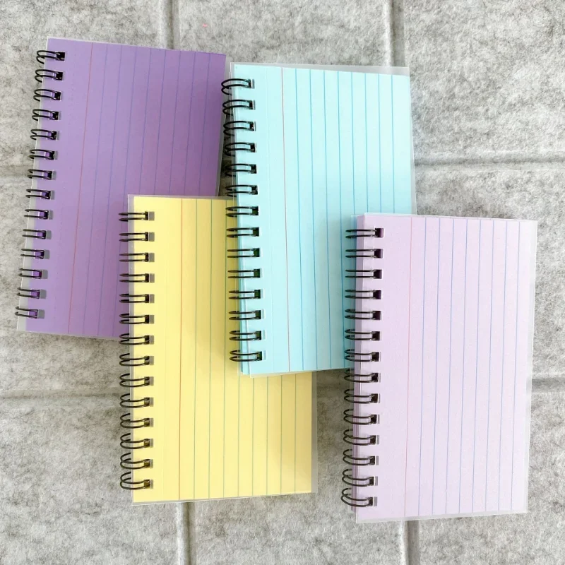 50 Sheets/pc Horizontal Line Notebook Tearable Loose Leaf Index Sticky Note Portable Notepad for Students Staff Writing Pads