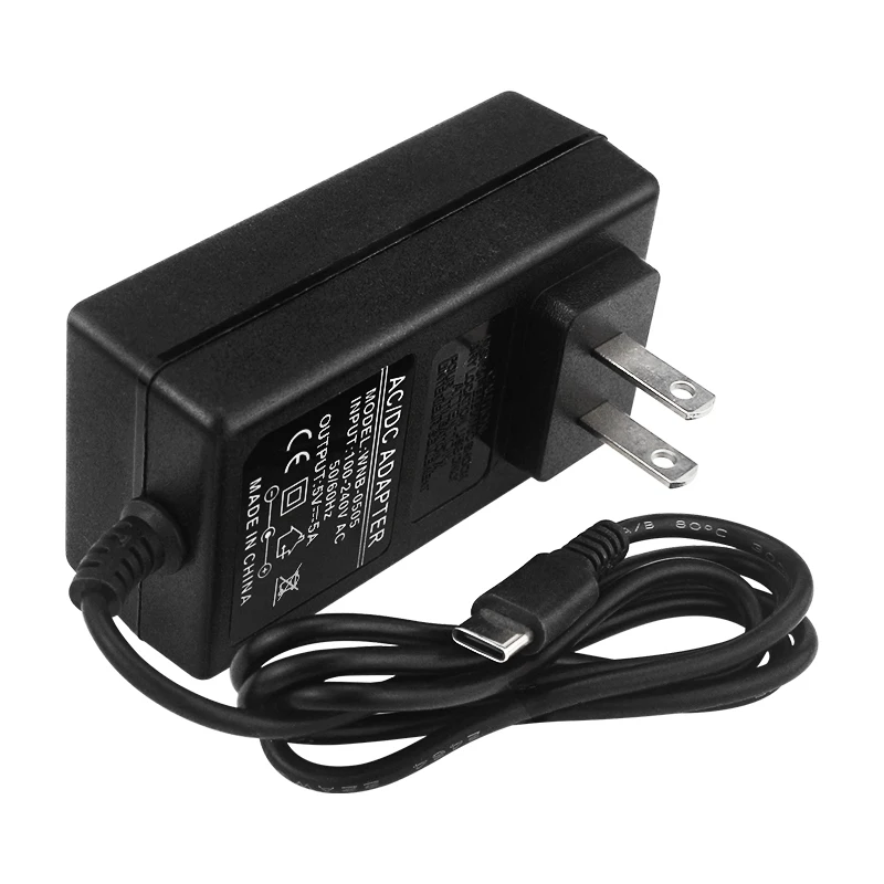 5V 5A voeding voor Orange Pi 5 Pro / Max / Ultra / Plus / 4A / RV/ RV2 USB Type-C-poort EU US UK Plug Raspberry Pi 5