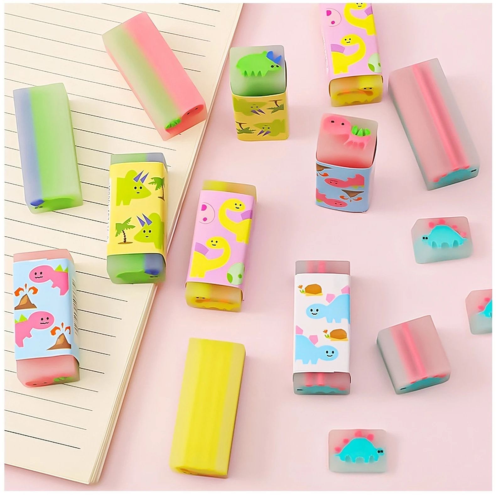 Cartoon Eraser Primary School Student Wipe Clean