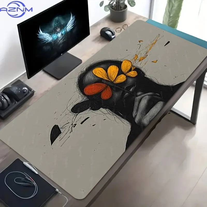 A Uniquely Designed Butterfly Mouse Pad Made of Rubber, Available in Various Sizes, Perfect for Both Programmers And Gamers. an