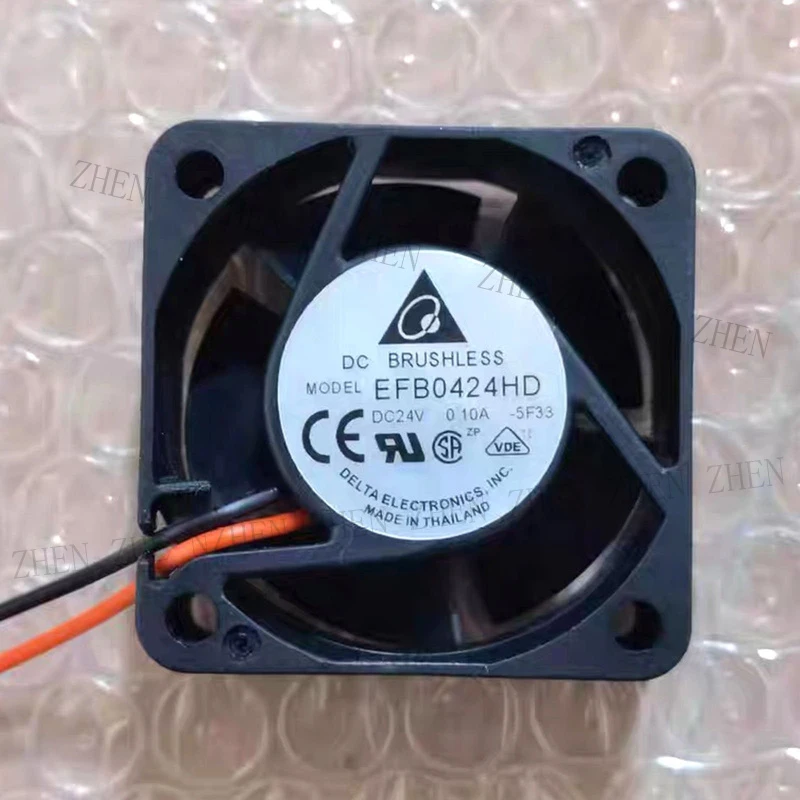 

S New for Delta EFB0424HD 4CM 4020 24V 0.10A 2-Wire double ball inverter fan#QW