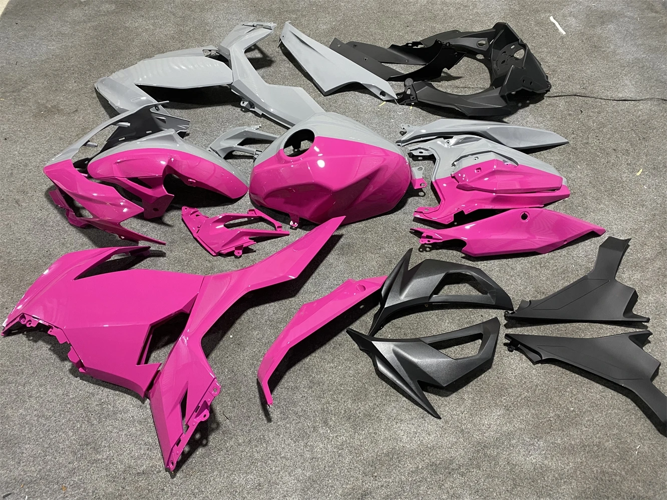 Motorcycle fairing for 400 18-23 years ZX400 EX400 2018 2019 2020 2021 2022 2023 fairing cement ash housing