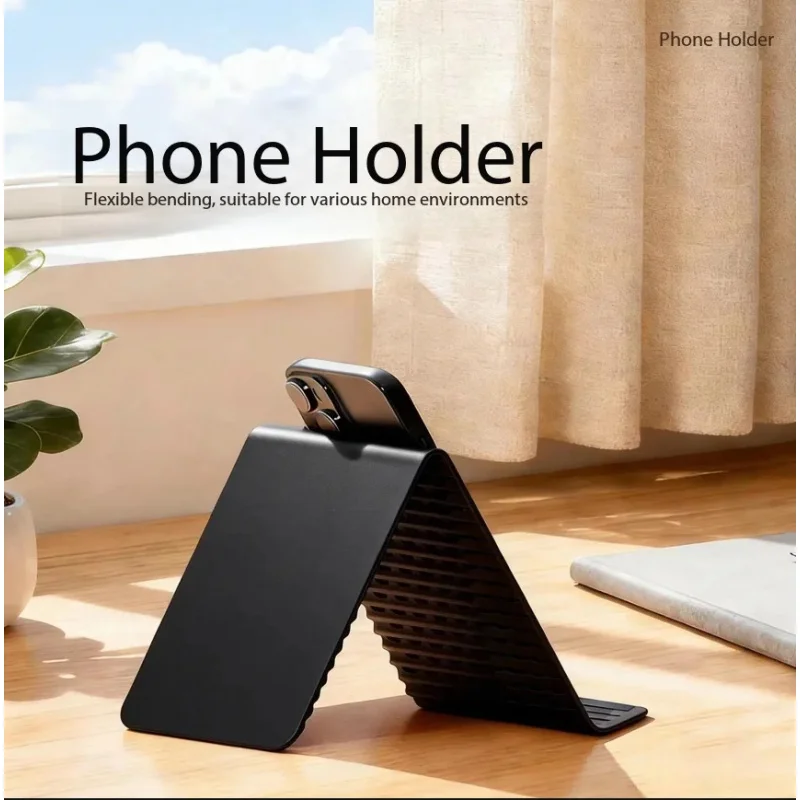 for Phone Tablet Laptop Silicone Desktop Stand Flexible Foldable Deformable Lazy Bracket Anti-Slip Portable Creative