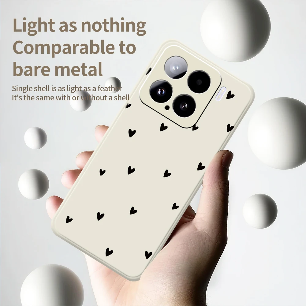Custodia per telefono modello amore per Xiaomi Mi 15 Ultra Mi 14T 13T 12T 11T Pro Cover in silicone per Xiaomi Mi 13T Pro Mi 11T Pro Custodie