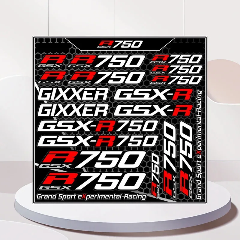 

Reflective Suzuki Sticker GSXR750 Logo Motorcycle Tank Helmet Bike Decal