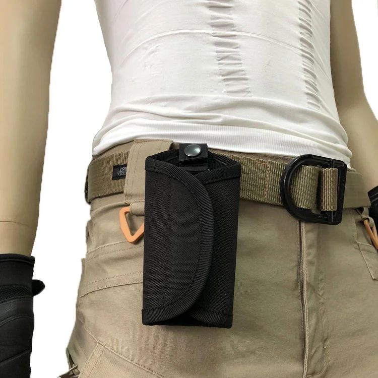 Bolsa táctica multiusos de nailon con cinturón y funda universal - imagen 3