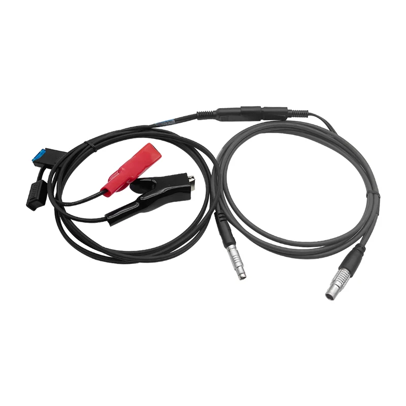 

A00630+A00400 EXTERNAL POWER CABLE WITH ALLIGATOR CLIPS, For TRIMBLE AND TOPCON GPS TO PDL HPB