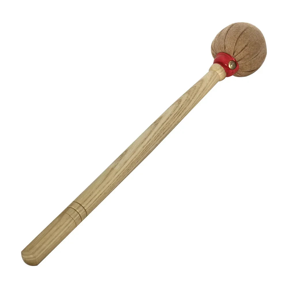 Army Drum Mallet High quality Percussion Accessories Brown Bass Drumsticks Cotton Felt Hammer Head Musical Instrument Parts