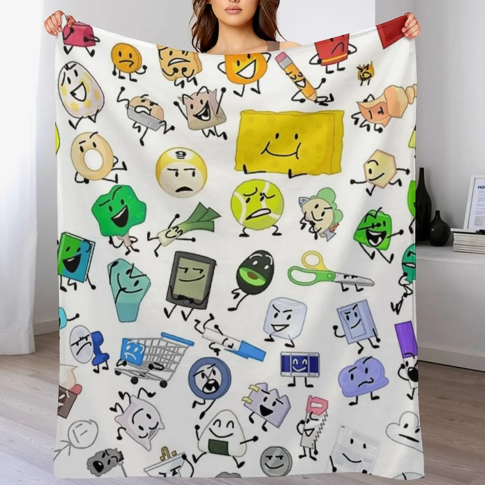 

BFB and TPOT Full Cast Throw Blanket Soft Beds Sofa Quilt Blankets Sofas Of Decoration Baby Blankets