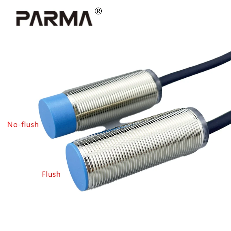 

PARMA Inductive Proximity Switch Sensor M18 Series Sensing Distance High Quality Non-Flush Flush 6-36V NPN PNP