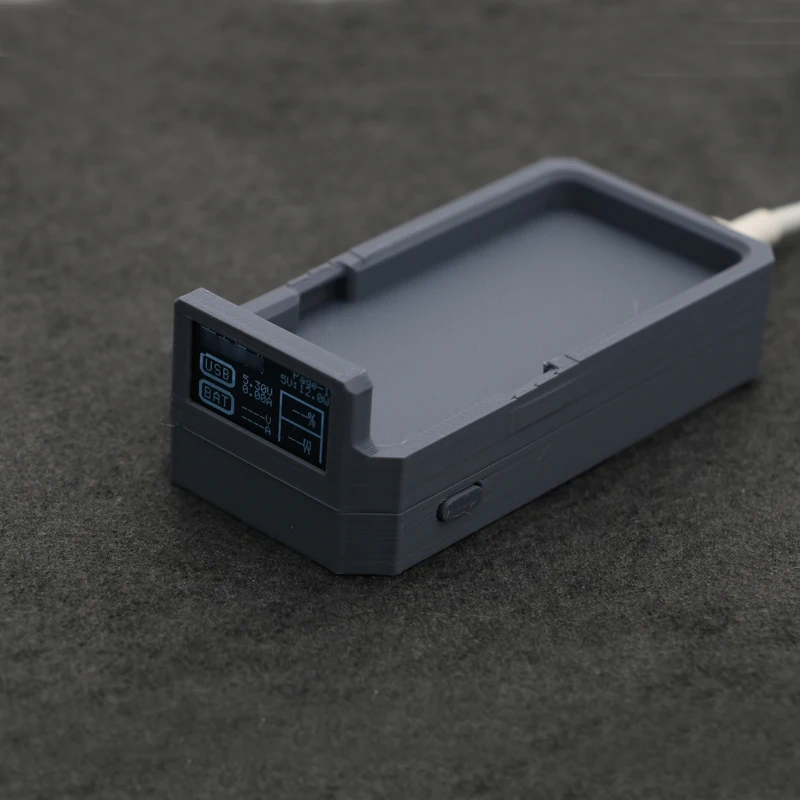 1PCS 25W Single-Slot Battery Charging Base Type-C Port OLED Display with Storage Capability Upgrades Accessories for DJI NEO 2