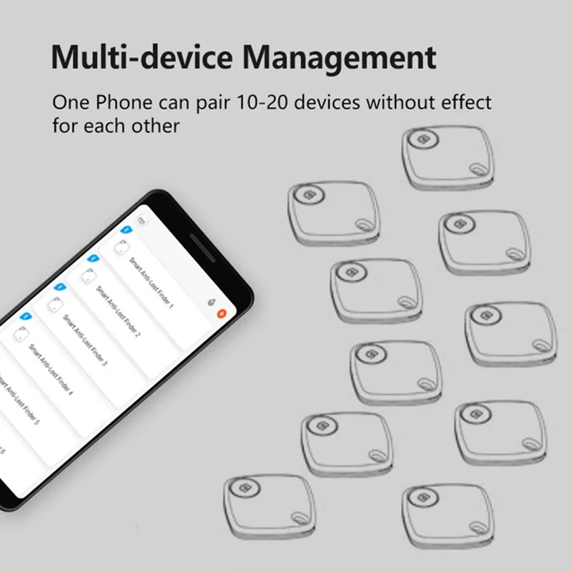 Xiaomi Youpin Intelligent Tracking dispositivo Anti-perdita Wireless Bluetooth Mobile Key Locator Finder per Apple Android Pet Finder