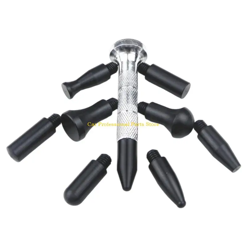 

R53D Car Body Pit Knocking Down Pen Professional Car Dent Tap Down Pen Sheet Metal Dent Repair Leveling Pen Repair Tool