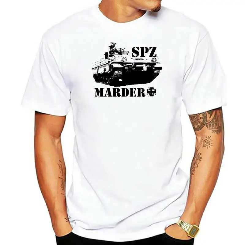 Летняя модная мужская футболка 2022, футболка Spz Marder Schembalizer, рубашка Panzergrenadier Bundeswehr