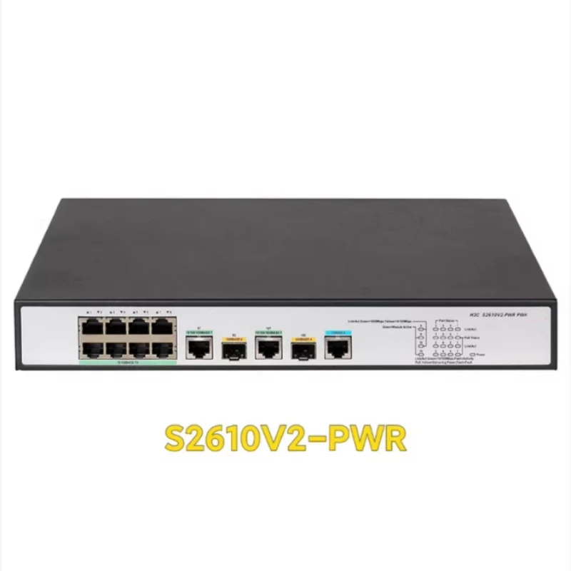 

New Original Switch S2610V2-PWR [Layer 2 Managed/8 ports 100GbE + 2 Gigabit Optical]