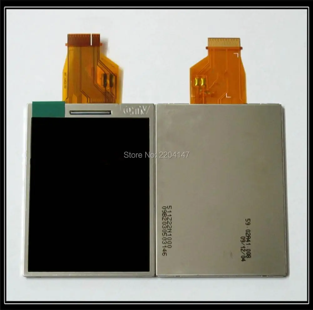 NEW LCD Display Screen for SAMSUNG ST60 ST61 WP10 for OLYMPUS X960 FE5050 FE5030 FE4030 SANYO X1220 PENTAX H90 Digital Camera