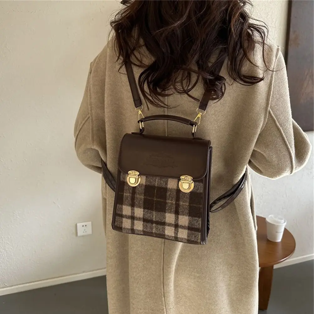 Bolsos de hombro cruzados de cuero PU para mujeres y niñas, bolso de mano multifunción de gran capacidad con personalidad, mochila