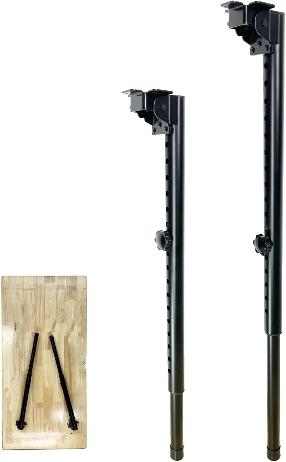 

Складные регулируемые ножки для стола 21-35 дюймов, металлические телескопические для кемпинга, автодомов, кофейных и обеденных столов, DIY