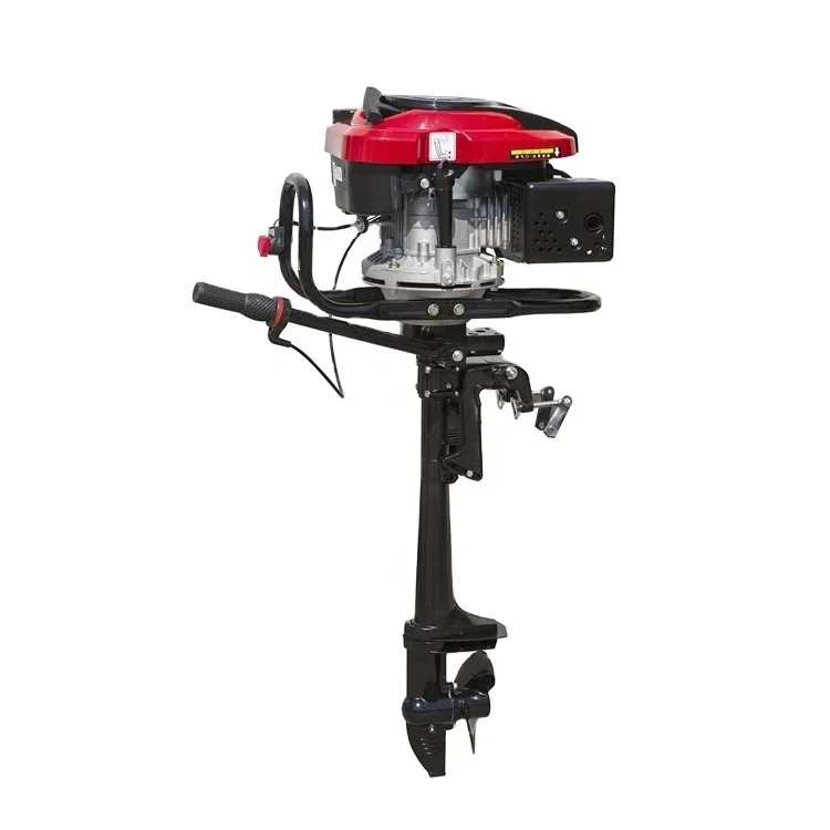 

4 Stroke 6.5HP Outboard Motor Tiller Control Air-cooled Single Cylinder Marine Ship Engine Mesin Tempel Engine for Fishing