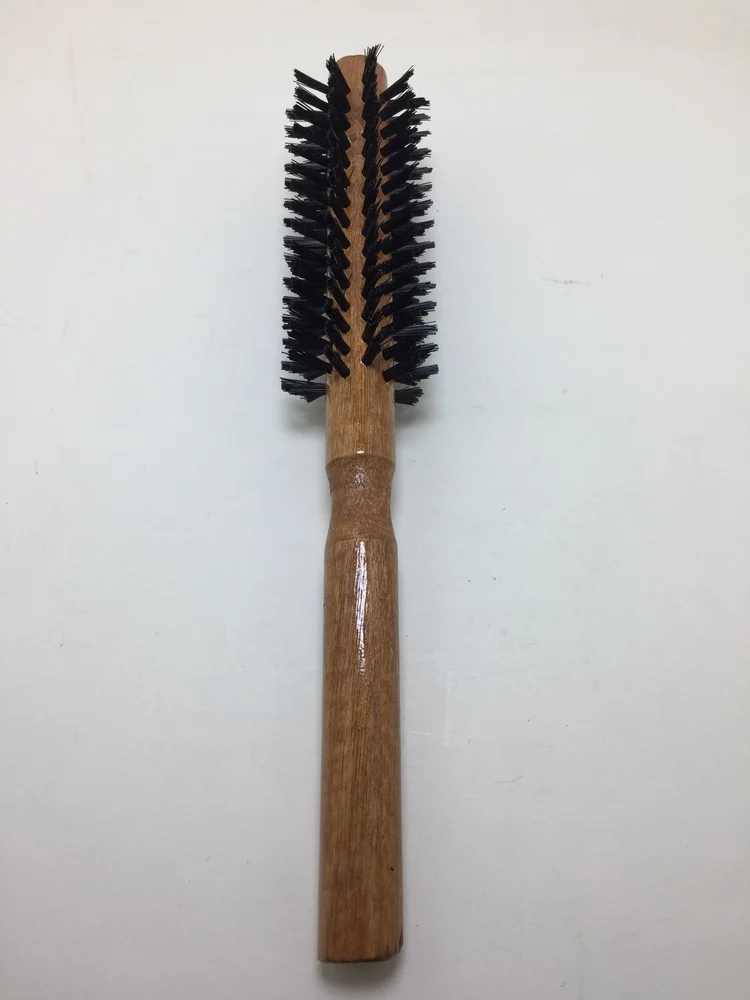 Astra Rd-557a Wire Dark Wood Color Hair Brush Comb