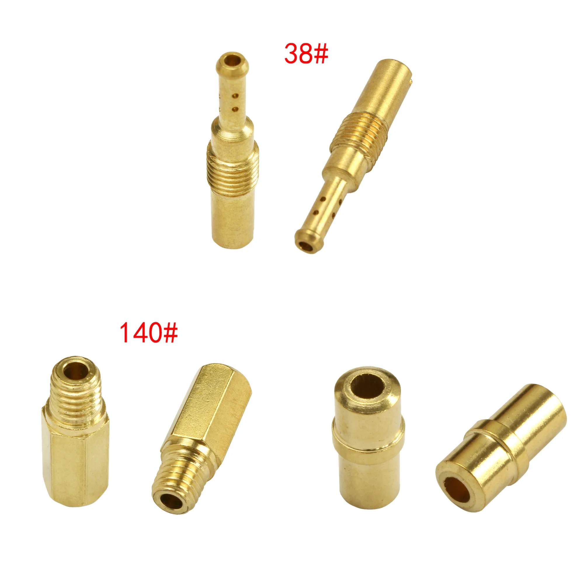 12PCS Brass Carburetor Main Pilot Slow Jet Repair+Cleaner Kit for JJH/DGL Nibbi PWK PWL PE OKO CVK PZ GY6 CV40 99101-393