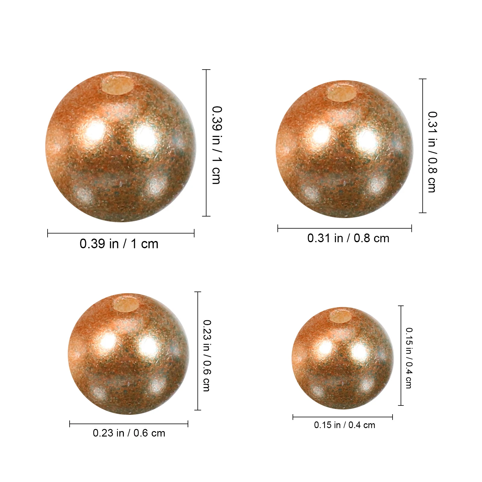 

Pearl Beads Assorted Sizes Colors For Diy Jewelry Making Craft Kit Necklace Bracelet Vase Filler Loose Beads Spacer