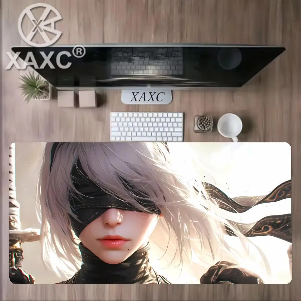 High Quality NieR: Automata ARPG Leather XAXC Waterproof Yozed Computer Pad Keyboard TableMat Two-dimensional E-sports Game