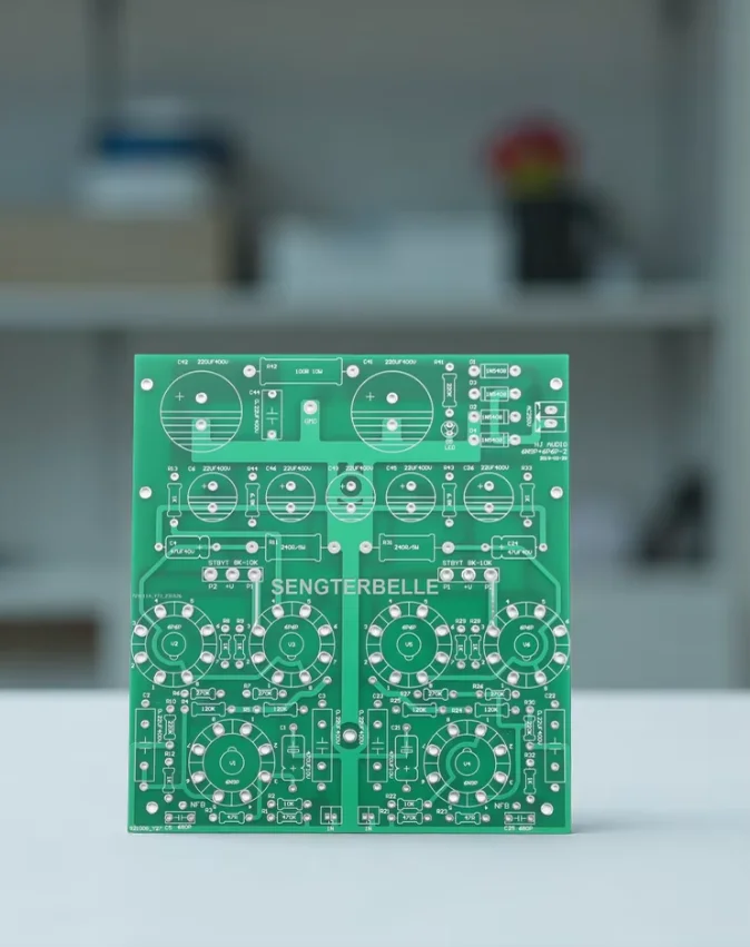 HiFi 6P6P+6N9P Stereo Tube Power Amplifier Board PP Push-Pull Audio Amplifier PCB 12W