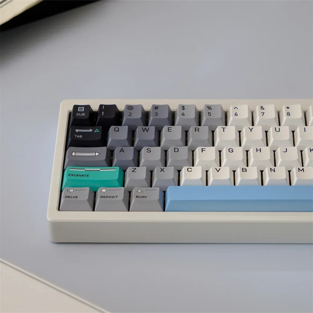 Future Archaeology PBT Original Factory Height, Sublimation, Mechanical Keyboard Cap