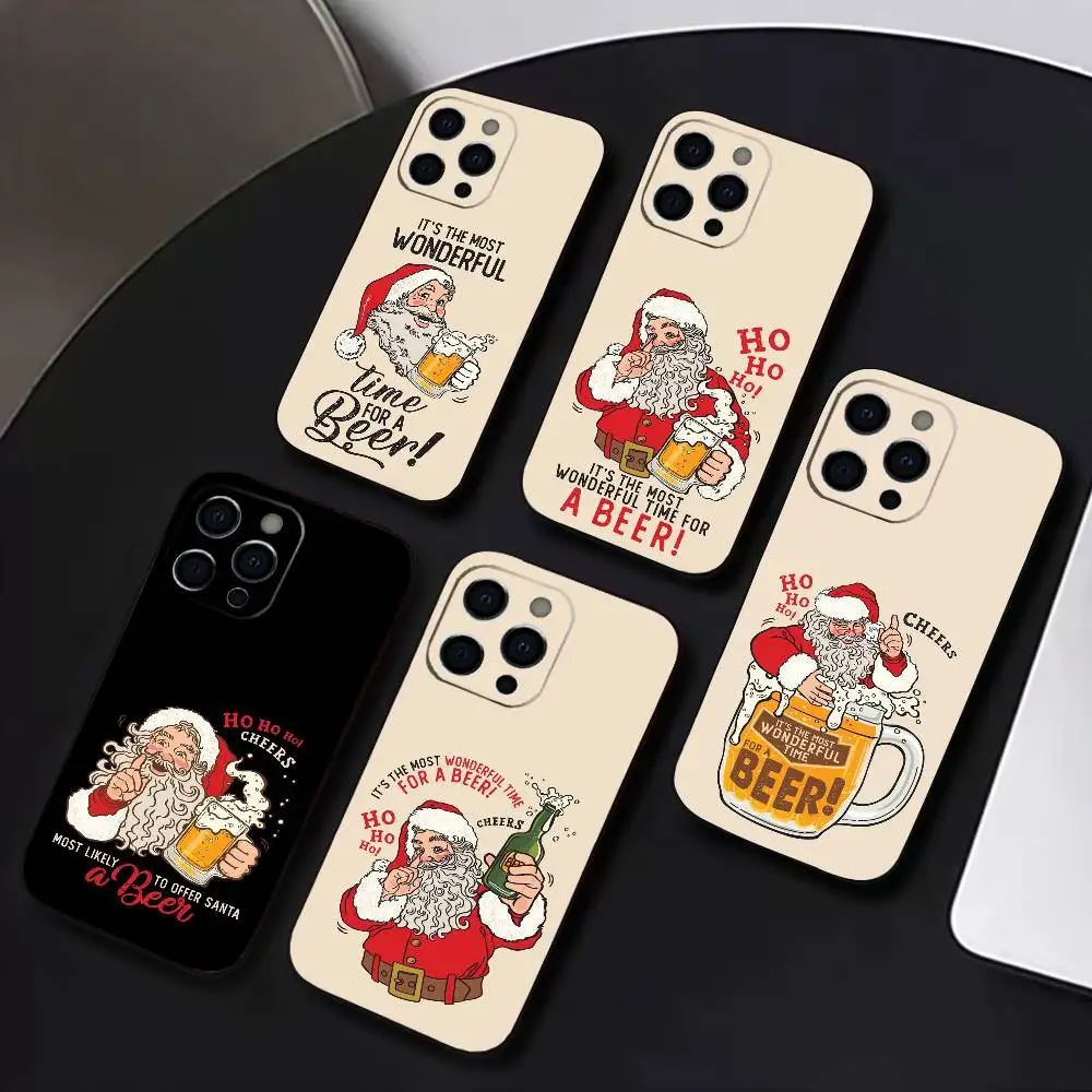 

Funny C-Christmas Day Phone Case For iPhone 17,16,15,14,13,12,11 Plus,Pro Max,XS,Soft Black Cover