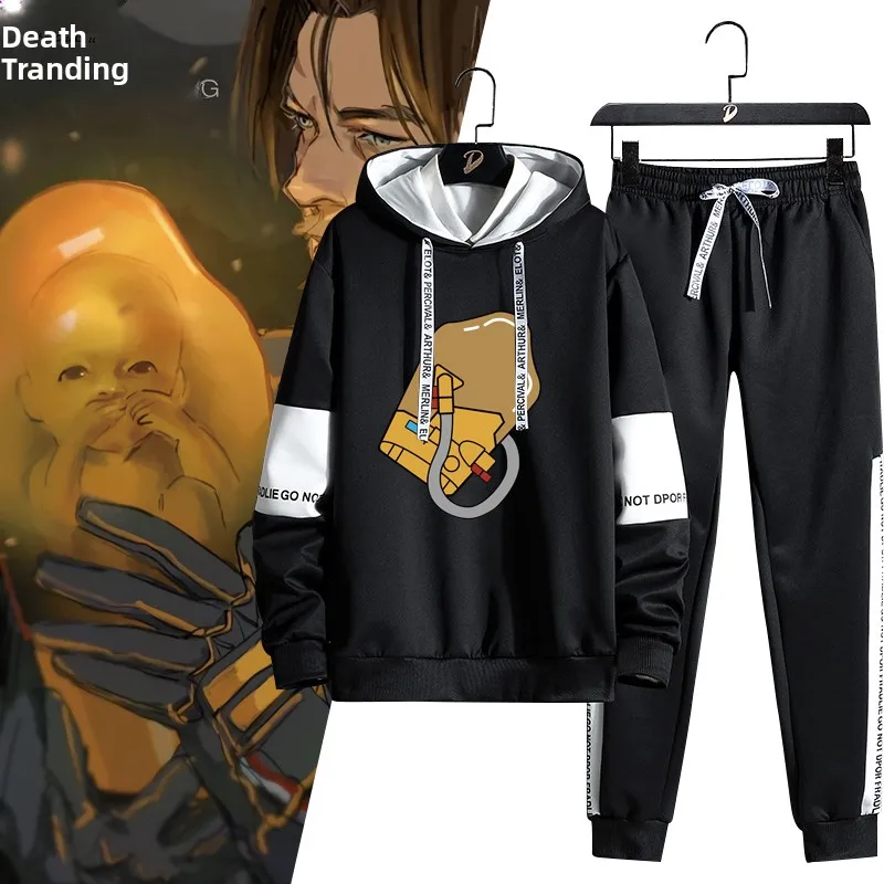 

Комплект одежды для младенцев KOJIMA Studio Death Stranding Baby Pod: модный осенний комплект с длинными рукавами и штанами для младенцев