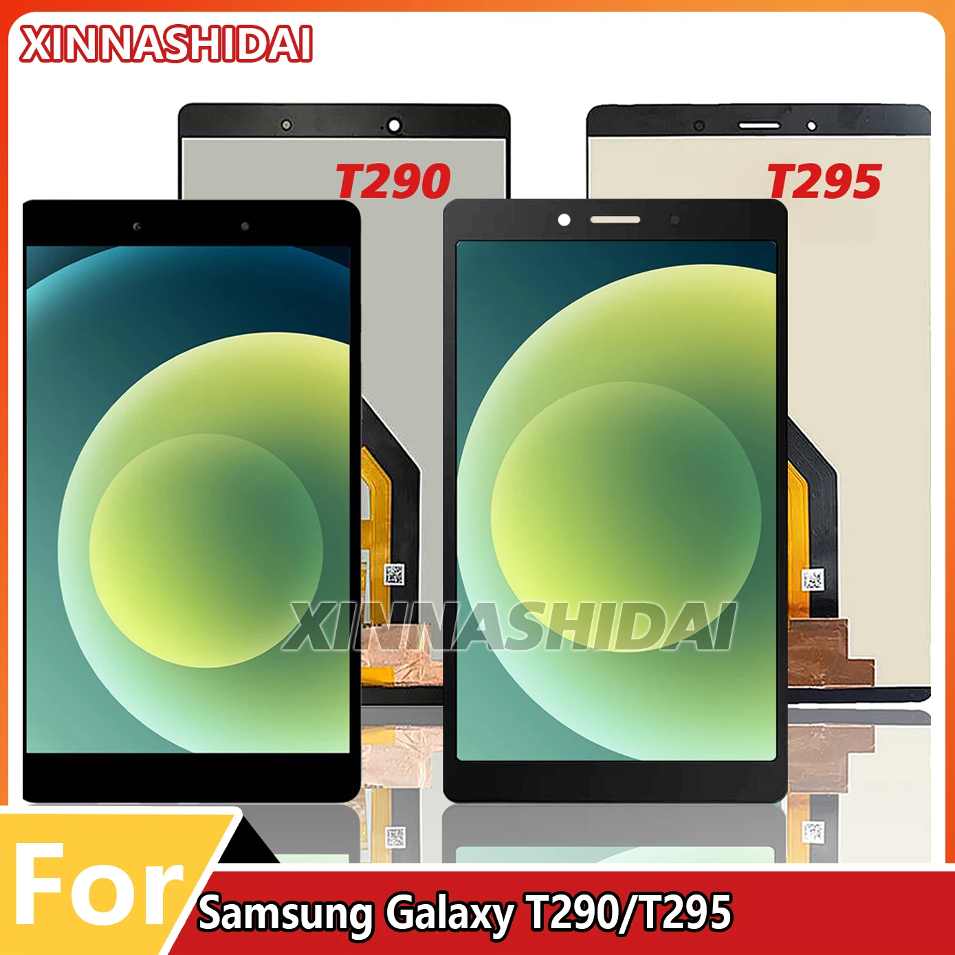 

8-дюймовый ЖК-дисплей для Samsung Tab A 8,0, 2019 Φ, T290, T295, ЖК-дисплей с сенсорным экраном и дигитайзером в сборе, замена