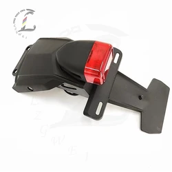 Rear Fender Mudguard Mudflap License Plate Taillight Support Turn Light Holder For Yamaha XG250 XG 250 Tricker