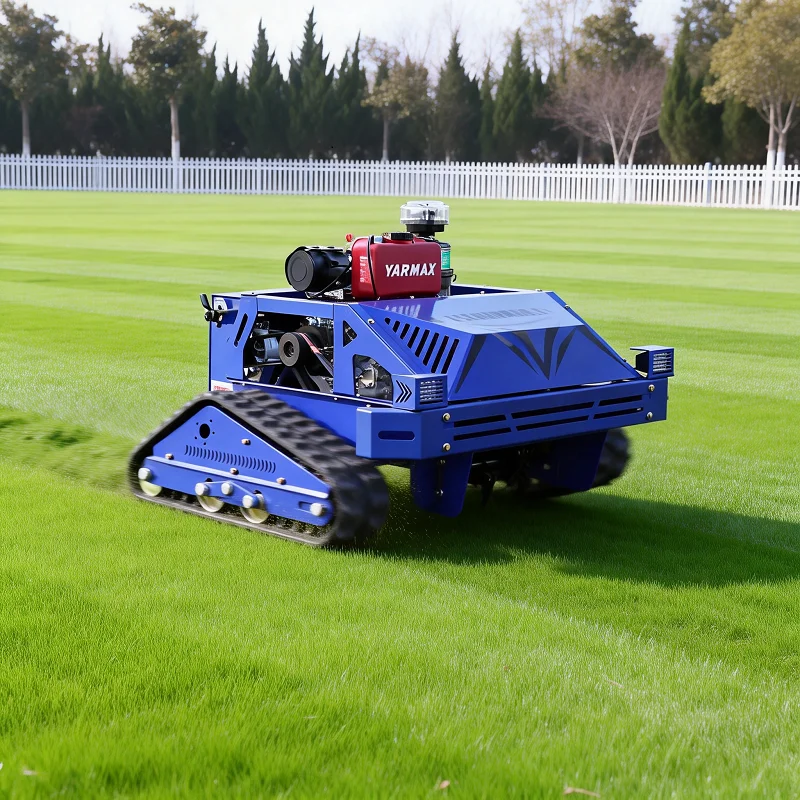 

Customized mountain plain all terrain zero rotation intelligent remote control golf course flail mower