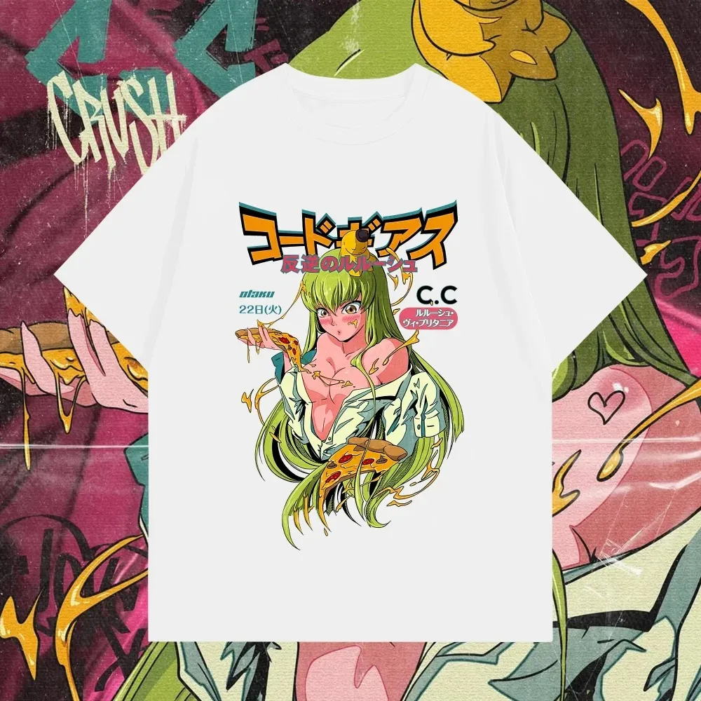 Code Geass New T-Shirt for Anime Enthusiasts, All-Season Wear, Stylish Clothing, Plus Size Unisex, Hot-Selling Couple T-shirts