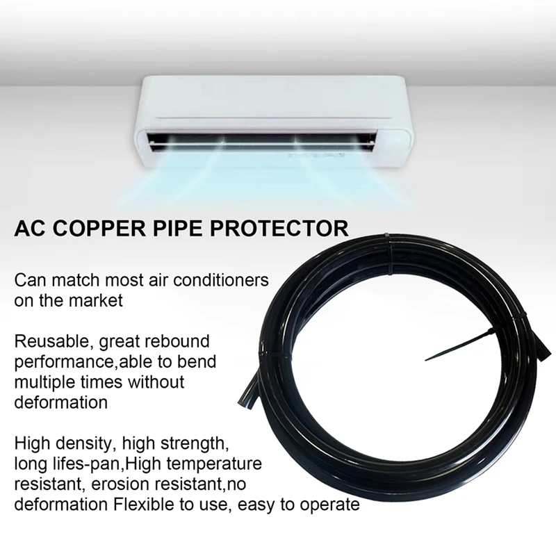 Защитная пленка для медных труб, инструмент для гибки пластиковых труб, антидеформационная защитная трубка для медных труб для кондиционирования воздуха