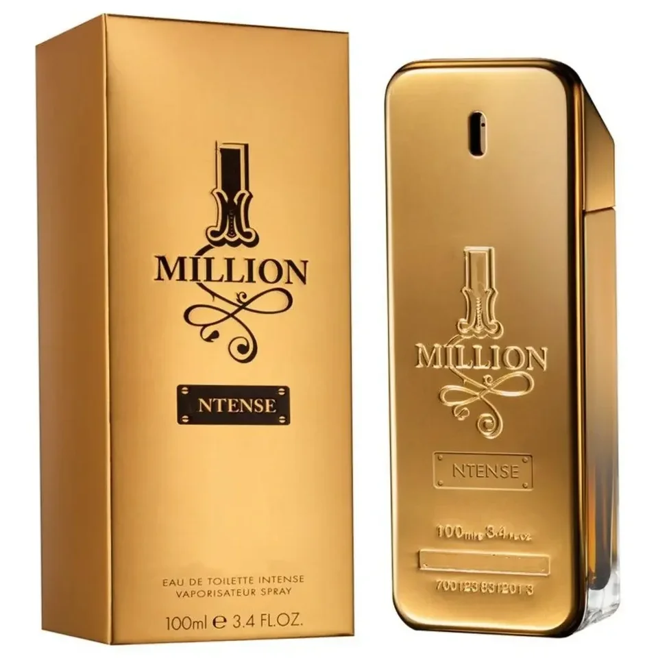 Luxury Gold Brick Men's Woody Spicy Perfume 100ml