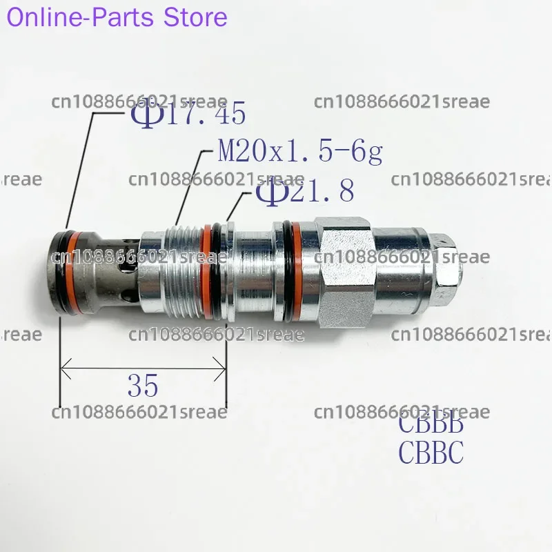 SUN Type Threaded Plug-in Balance Valve CBBA/CBBB/CBBC/CBBD/CBBG