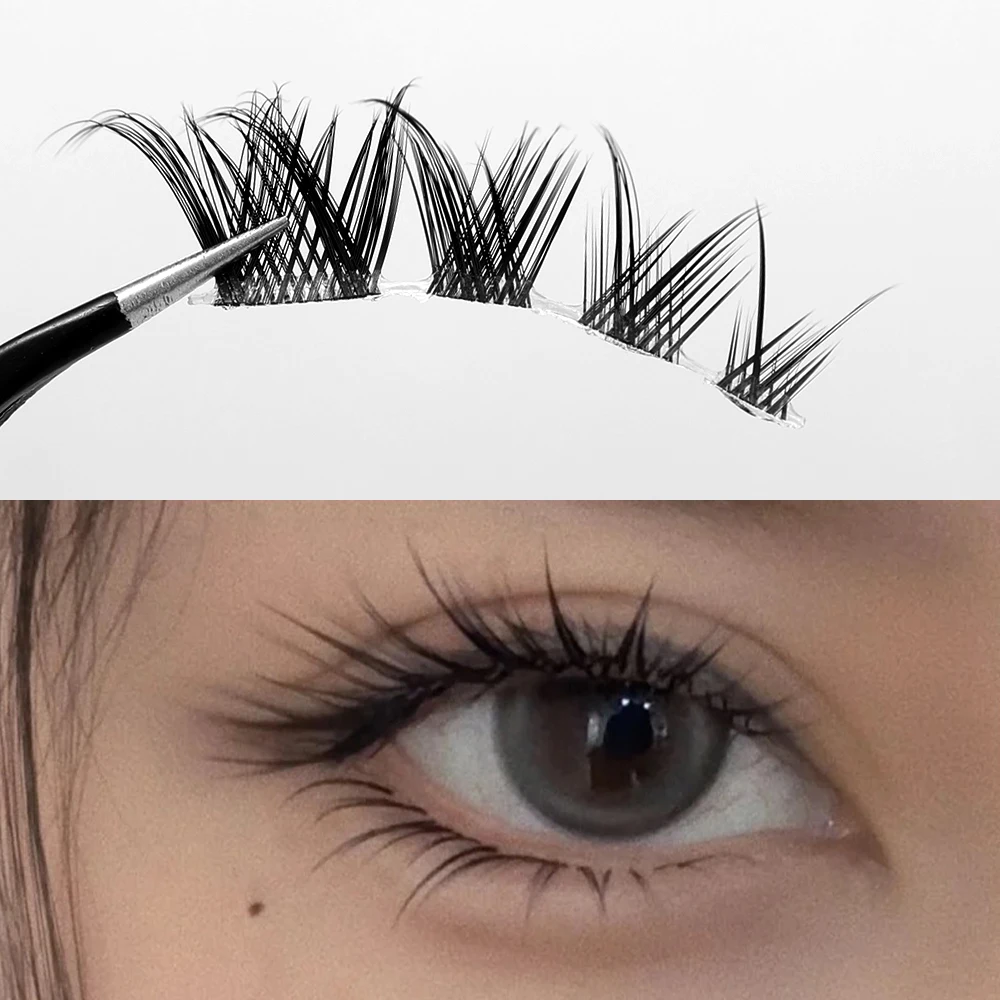 Foxy Series Fake Eyelashes 3D Curl Winged Natural Realistic Messy Eye Elongated Thick False Eyelashes 10pairs Soft False Lashes