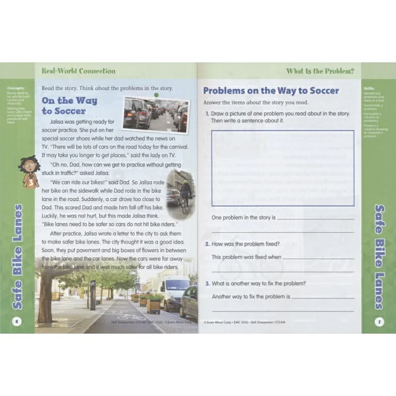 مبراة مهارة إيفان مور: STEAM، الصف الثاني، العمر 6 7 8 9، الكتاب الإنجليزي 9781645140818