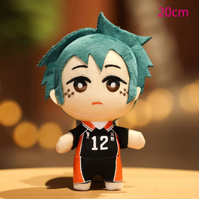 Anime Haikyuu Plush Toy Volleyball Tadashi Cartoon Oikawa Tooru Kenma Kozume Hinata Shoyo Soft Stuffed Doll Pendant Pillow Gift