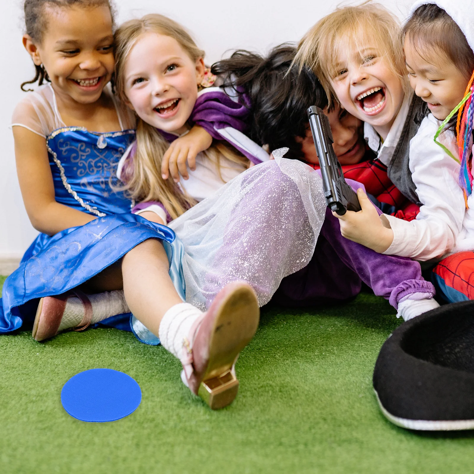 

30Pcs Carpet Marking Stickers Educational Activity Spots for Bright Colored Classroom Management Learning Games