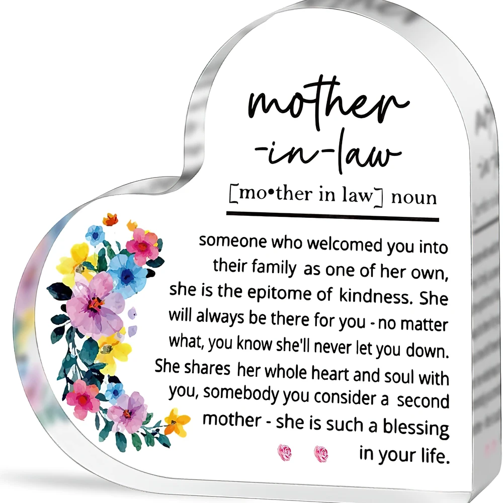 Mother-in-Law Gifts for Mom Birthday Christmas Gifts for Best Mother in Law Ever Mother's Day Gifts from Daughter in law Son