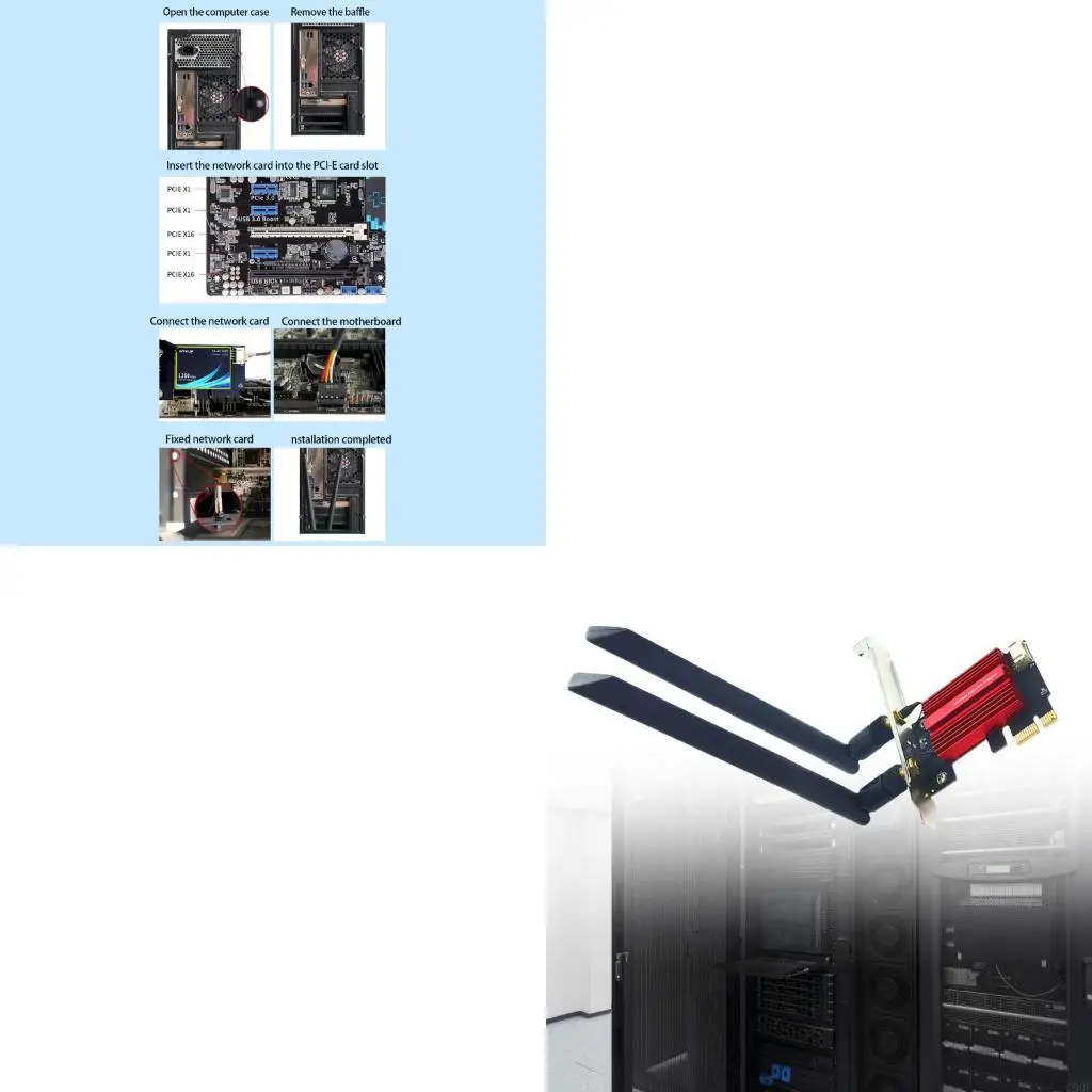 

C90F 802.11AC 1200 Мбит/с двойной полосы 2,4 г/5 ГГц, совместимая с Bluetooth-совместимая сетевая карта