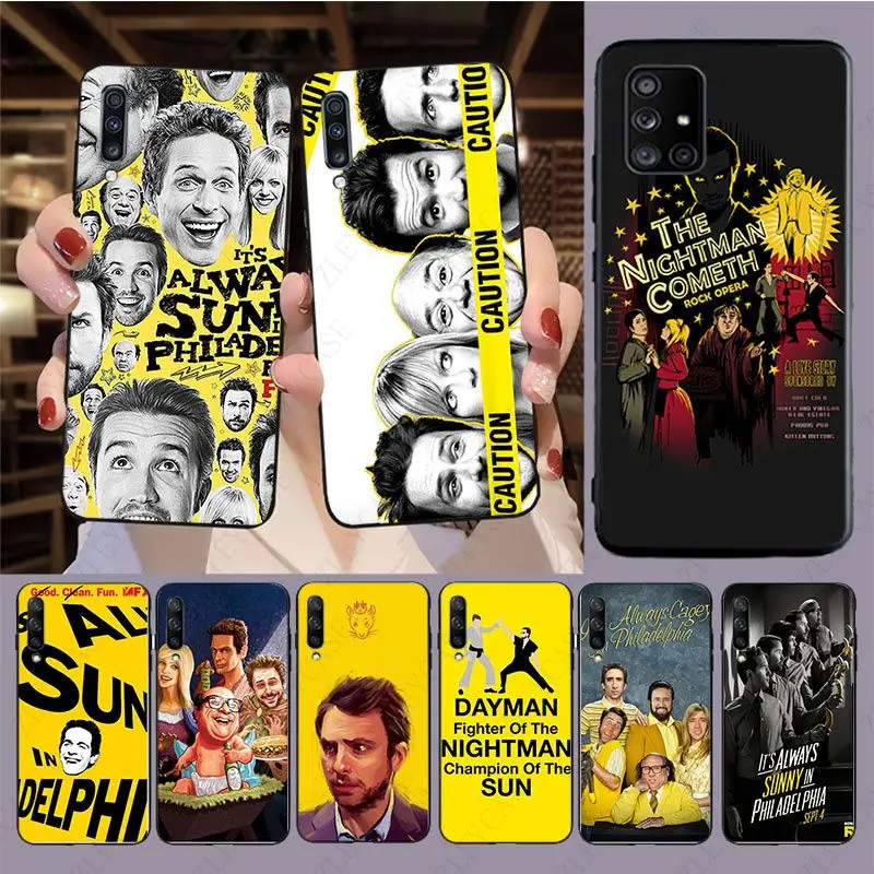 Always Sunny in Philadelphia Phone Cover For samsung A14 A53 A13 A12 A21S A30S A40 A22 A23 A32 A33 A34 A50 A51 A52 A71 A73 cases