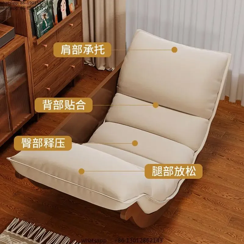 New 2026 Factory Direct Sales  Banana Rocking Chair Multifunctional Reclining Chair Lazy Sofa Chair